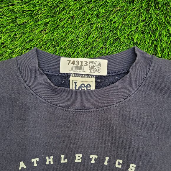 Vintage Penn State Sweatshirt L/XL 25x25 Faded Distressed Boxy - Picture 12 of 14